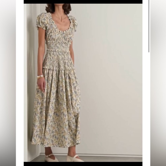 Doen Dresses & Skirts - Doen Leanne floral cotton maxi
